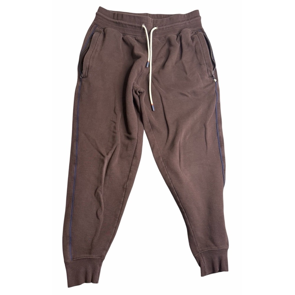 Cotopaxi Jogger Sweatpants Men's Medium‎ Brown Zip Pocket 30x27